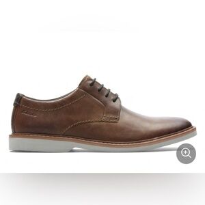 💥Clarks Atticus LT Lace Dark Tan Leather💥